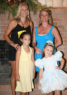 Kathryn and Rhonda and daughters