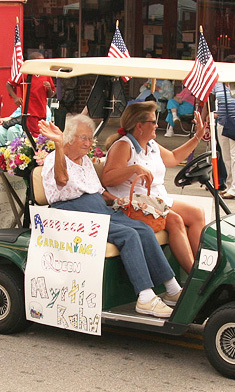 Mrs. Myrtie Rahn and Donna Jo